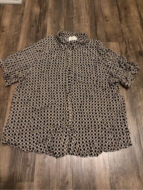 Dissh Brown Vacation blouse 8